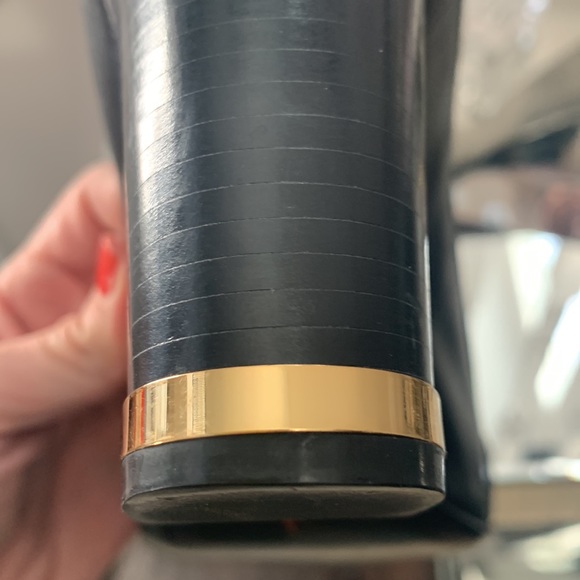 TORY BURCH STUDDED CHUNKY HOLIDAY HEELS - Picture 4 of 5